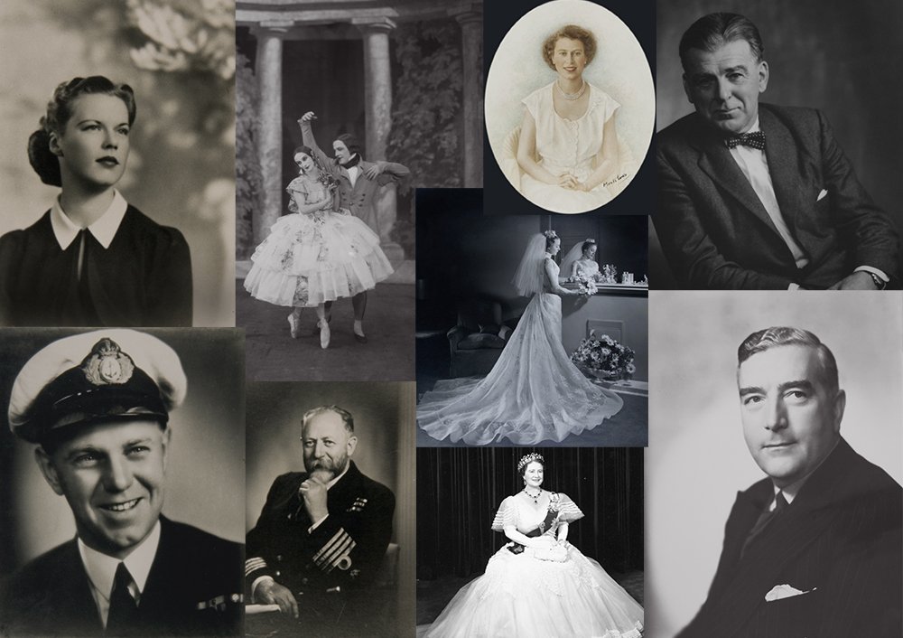 Historical photos of important people since 1920
